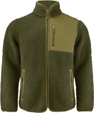 Men's Sherpa Fleece Jacket "Two-Tone" - Reklamnepredmety