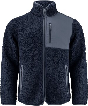 Men's Sherpa Fleece Jacket "Two-Tone" - Reklamnepredmety
