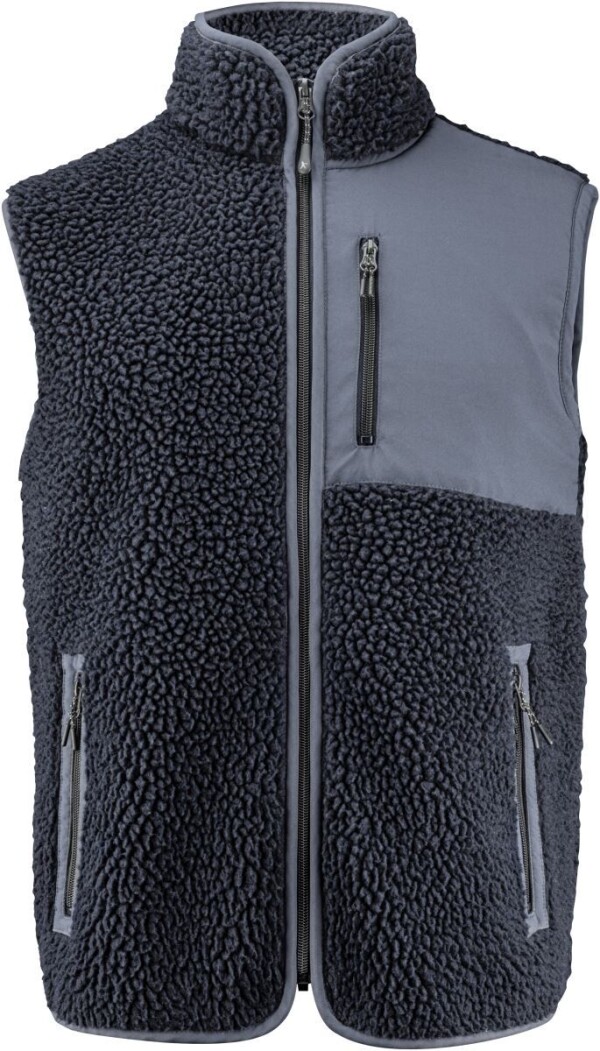 Men's Sherpa Fleece Vest "Two-Tone"