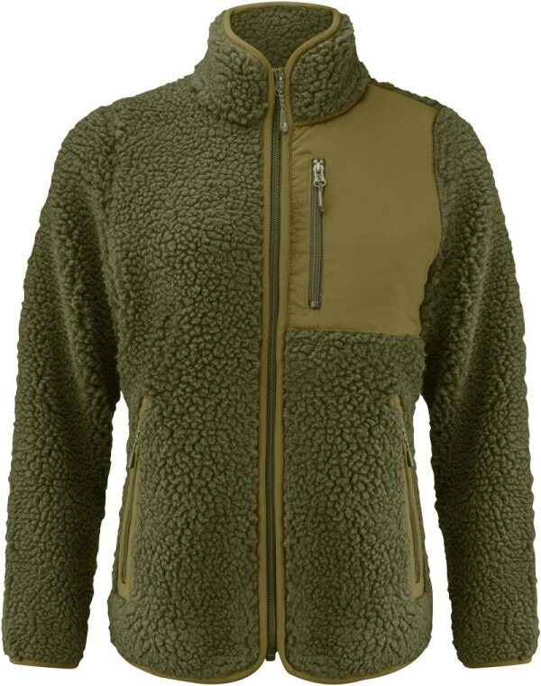Ladies' Sherpa Fleece Jacket "Two-Tone"