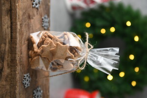 Natural gingerbread cookies, 120 g - Reklamnepredmety