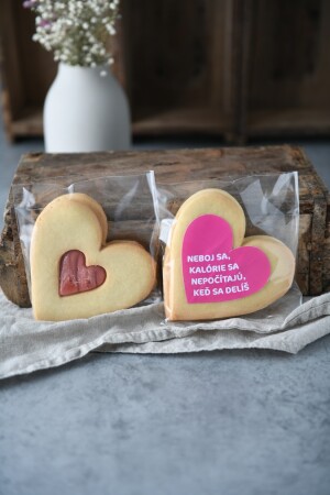 Linz heart packaged, 100 g - Reklamnepredmety