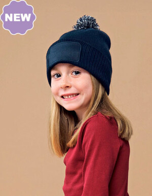 Kids Snowstar Patch Beanie - Reklamnepredmety