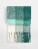 Fluffy Check Scarf - cb494r-green-check - variant 