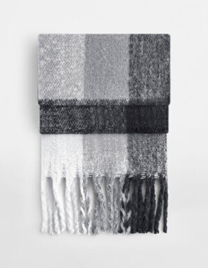 Fluffy Check Scarf - Reklamnepredmety