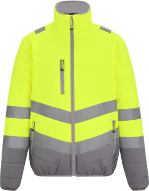 Hi-Vis 2-Tone Thermal Baffle Jacket - Reklamnepredmety