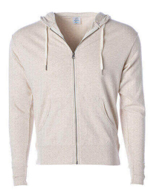 NP354 Unisex Midweight French Terry Zip Hood - Reklamnepredmety