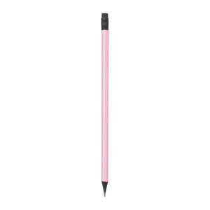 Pencil with eraser in metallic colors - Reklamnepredmety
