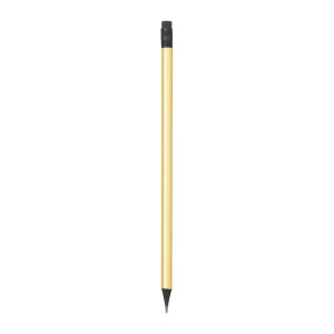 Pencil with eraser in metallic colors - Reklamnepredmety