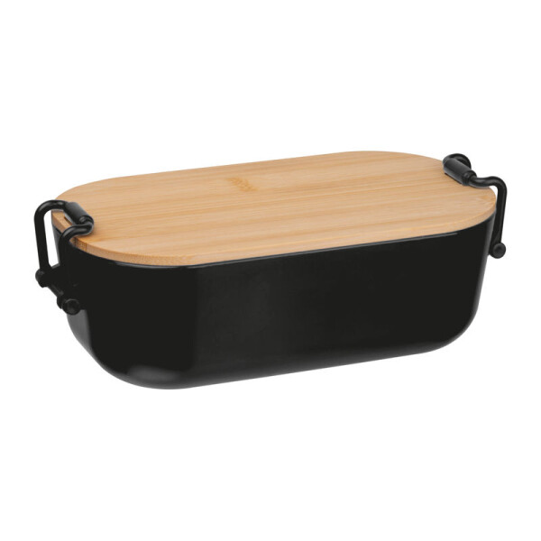 Lunch box with bamboo lid, 750 ml