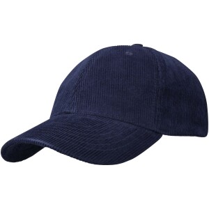 Hutton 6 panel recycled corduroy cap - Reklamnepredmety
