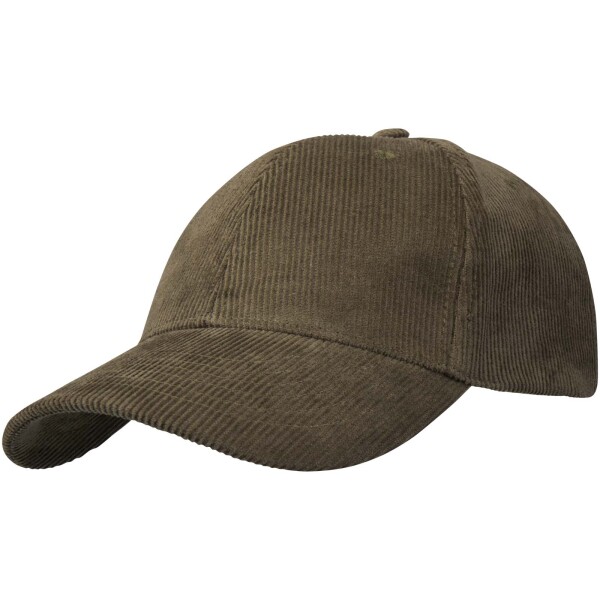 Hutton 6 panel recycled corduroy cap