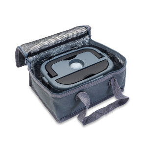 HEATMATE food box with heater, gray - Reklamnepredmety