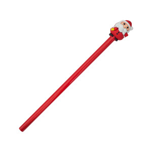 SANTA CLAUS pencil, red - Reklamnepredmety