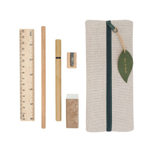 OFFICINA school and office set, beige - Reklamnepredmety