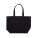 PEYTON polycotton bag with long handles, black - r08758-02 - variant