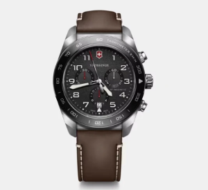 Victorinox Swiss Army Chronograph - kožený remienok - Reklamnepredmety