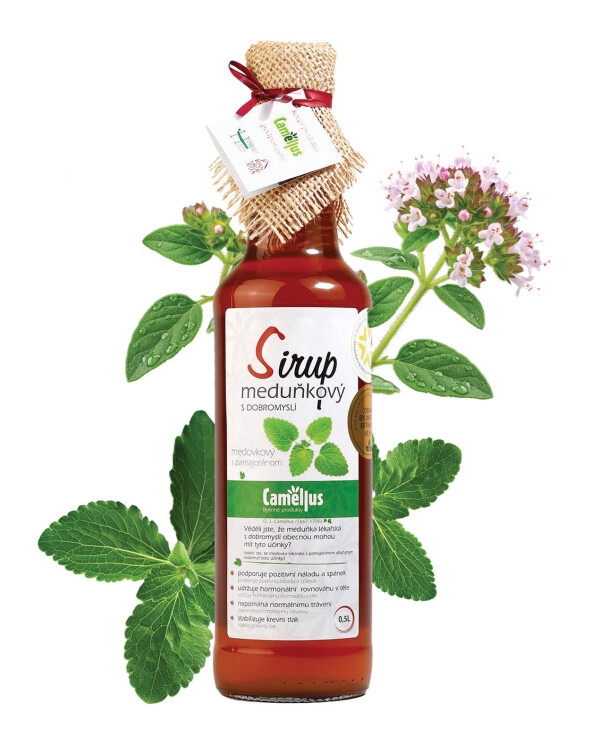 Camellus Classic Honeysuckle Syrup with Goodwill (oregano)