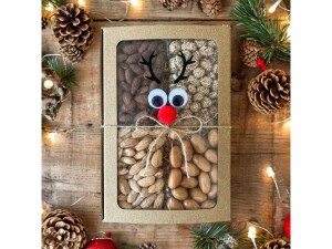 Corporate snack box 4 × 80 g - Reklamnepredmety