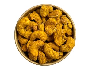 Cashew nuts in BBQ batter  100 g - Reklamnepredmety