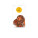 Chocolate heart with Christmas motif – milk chocolate - s043036 - variant