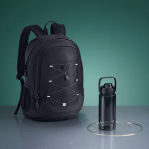 SPORT SET: NORDIC BACKPACK AND TRITAN WATER BOTTLE - Reklamnepredmety