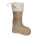 Christmas sock jute Lucca