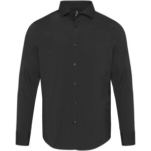 Carnelian poplin men's shirt - Reklamnepredmety