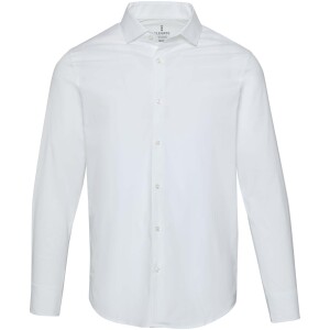 Carnelian poplin men's shirt - Reklamnepredmety