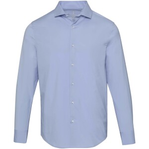 Carnelian poplin men's shirt - Reklamnepredmety