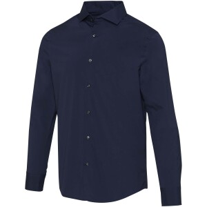 Carnelian poplin men's shirt - Reklamnepredmety