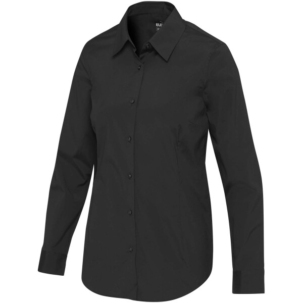 Carnelian poplin women's shirt