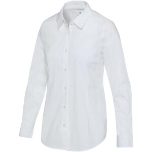 Carnelian poplin women's shirt - Reklamnepredmety