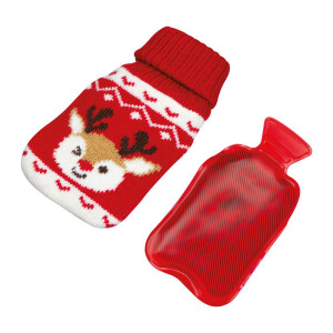 Hand warmer with Christmas knitted cover - Reklamnepredmety