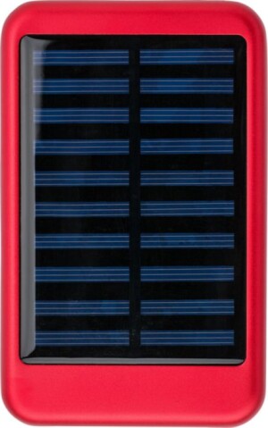 Aluminum solar power bank - Reklamnepredmety