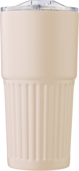 Double-walled thermal mug made of recycled stainless steel 500 ml - Reklamnepredmety