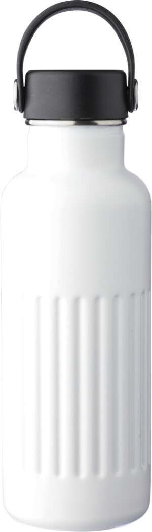 Recycled double-walled stainless steel bottle 500 ml - Reklamnepredmety