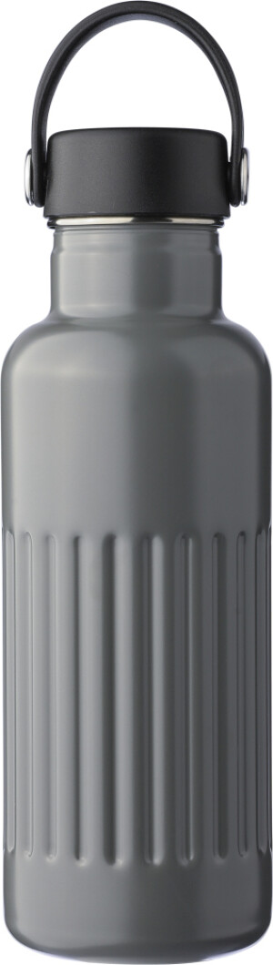 Recycled double-walled stainless steel bottle 500 ml - Reklamnepredmety