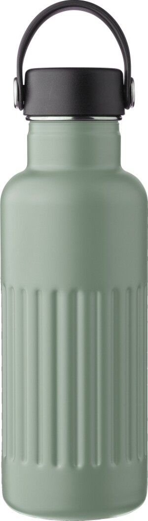 Recycled double-walled stainless steel bottle 500 ml - Reklamnepredmety