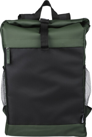 Polyester rolling backpack - Reklamnepredmety