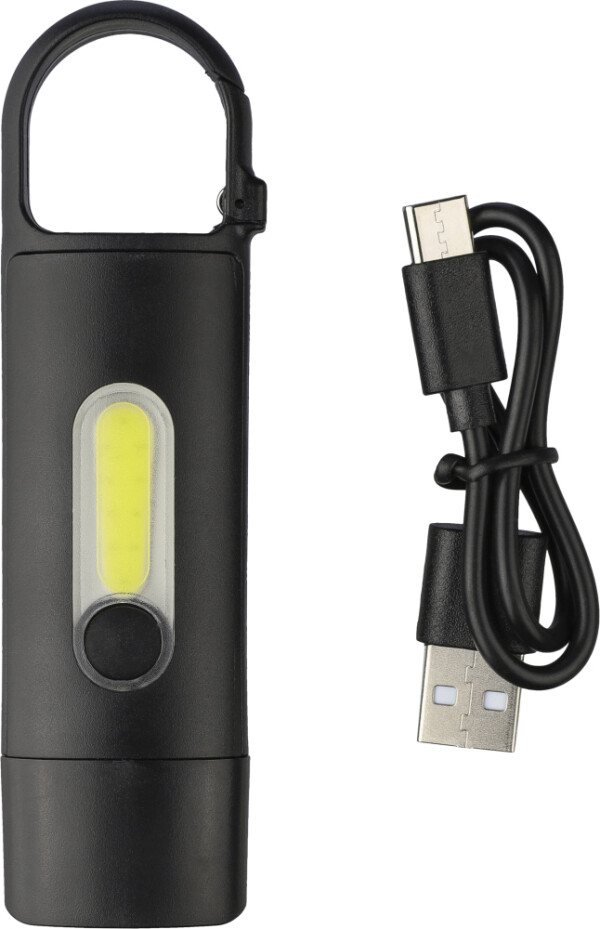 Recycled ABS mini flashlight