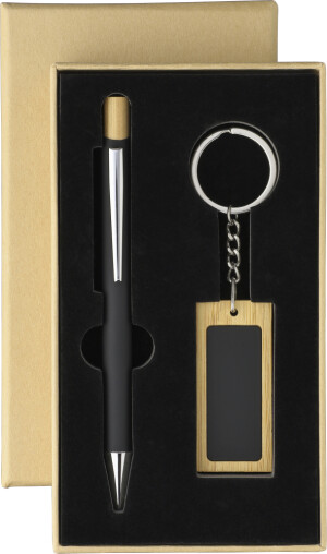 Bamboo writing set - Reklamnepredmety