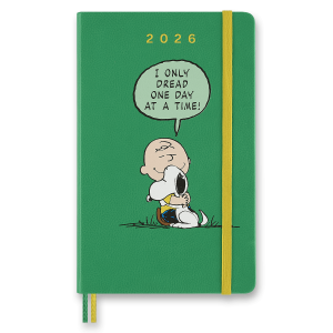 Diár Moleskine Peanuts 2026 - tvrdé dosky, L, denný, oranžový - Reklamnepredmety