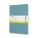 Zápisník Moleskine - měkké desky, XL, čistý - tyrkysový