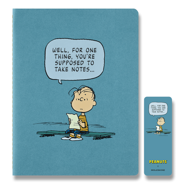 Zošit Moleskine Peanuts - XL, linajkový