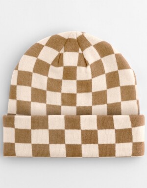 Checkerboard Beanie - Reklamnepredmety