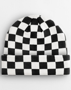 Checkerboard Beanie - Reklamnepredmety