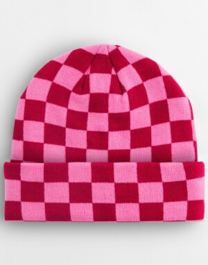 Checkerboard Beanie - Reklamnepredmety