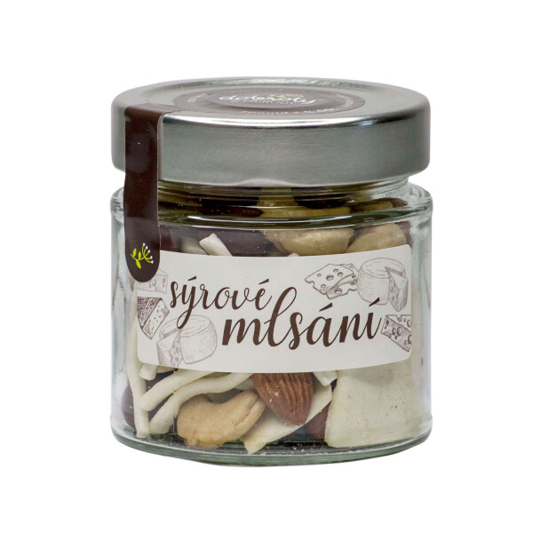 Cheese spread - a mixture of nuts and freeze-dried cheeses