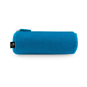 NOMAD. Multi-purpose case in recycled felt (100% rPET) with ruler, pencils, rubber and sharpener - Reklamnepredmety